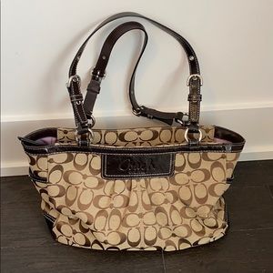 Gently used Coach bag